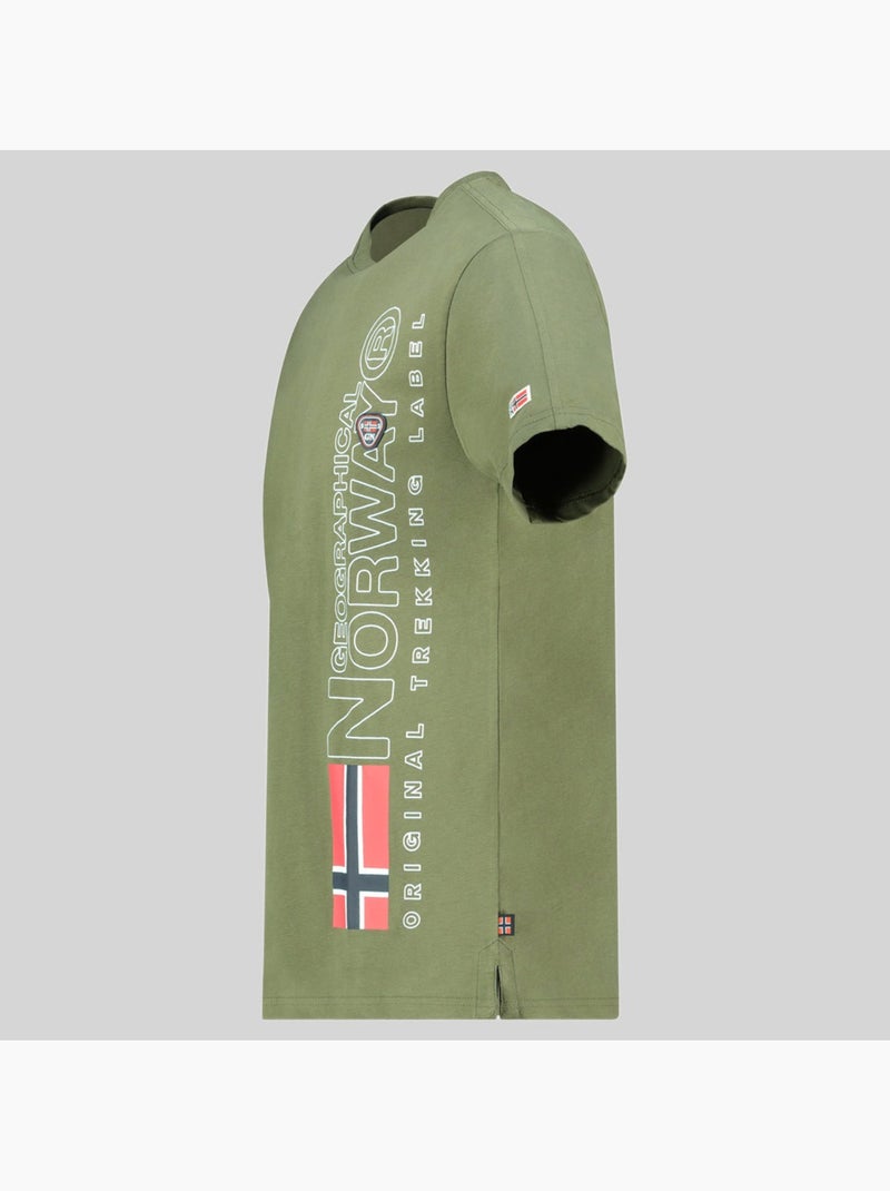 T-shirt jogo – geographical norway Kaki - Kiabi