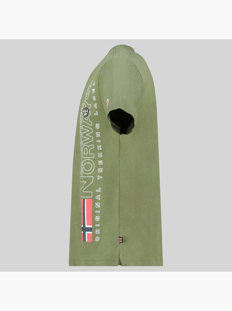 T-shirt jogo – geographical norway Kaki - Kiabi