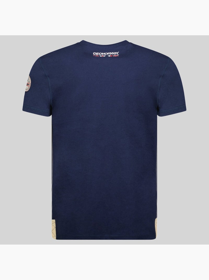 T-shirt jolympia – geographical norway Bleu marine - Kiabi