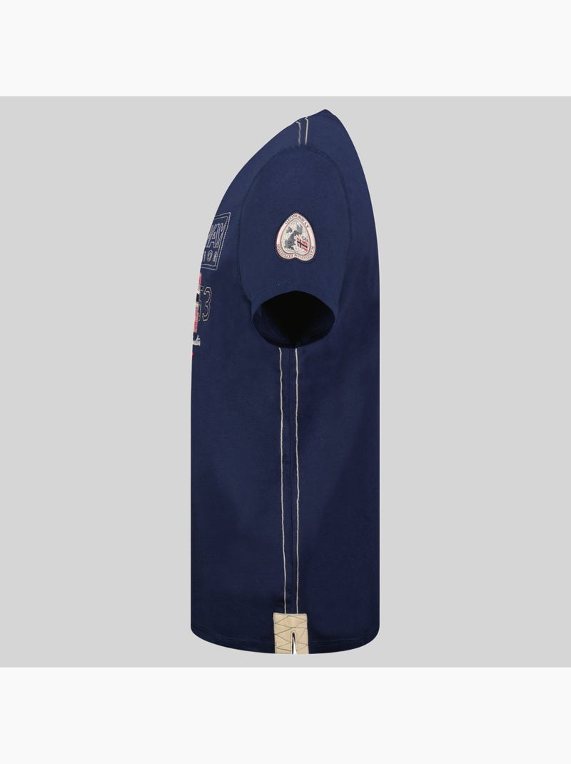 T-shirt jolympia – geographical norway Bleu marine - Kiabi