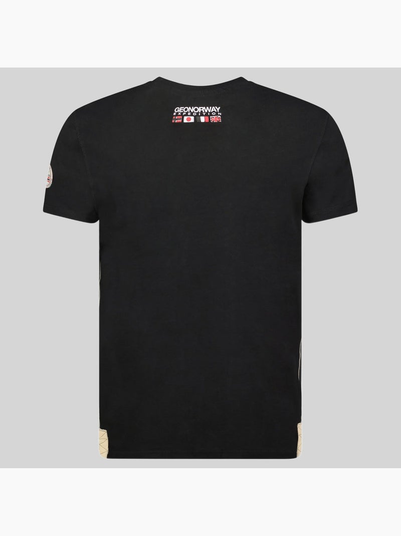 T-shirt jolympia – geographical norway Noir - Kiabi