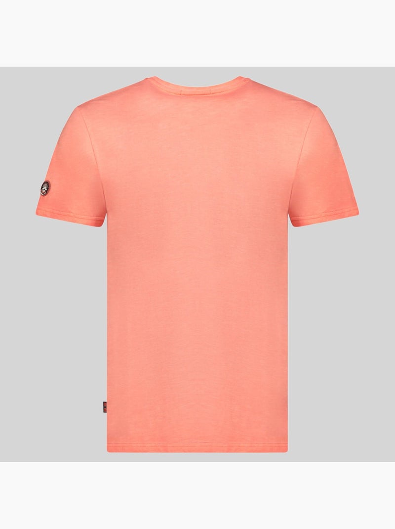 T-shirt jopograph – geographical norway Koraal - Kiabi