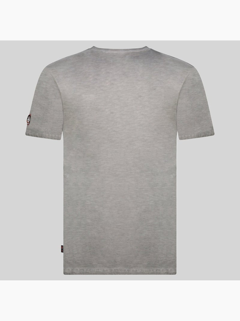 T-shirt jopograph – geographical norway Lichtgrijs - Kiabi
