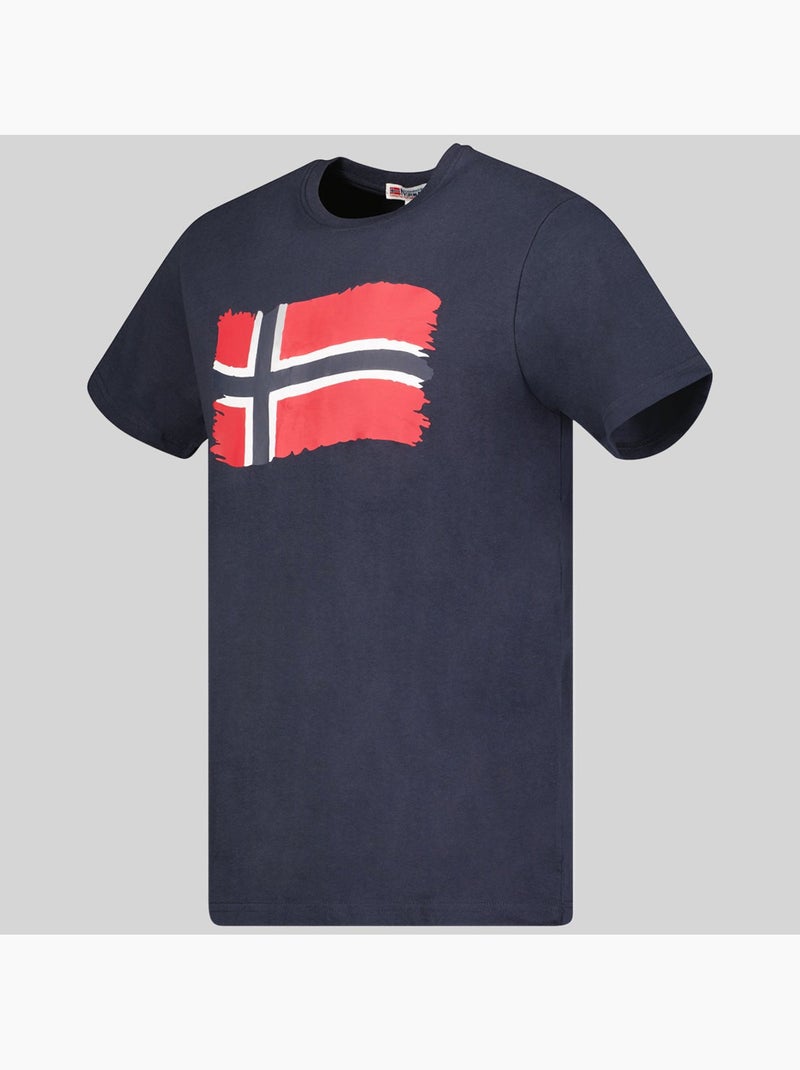 T-shirt jorent – geographical norway Bleu marine - Kiabi