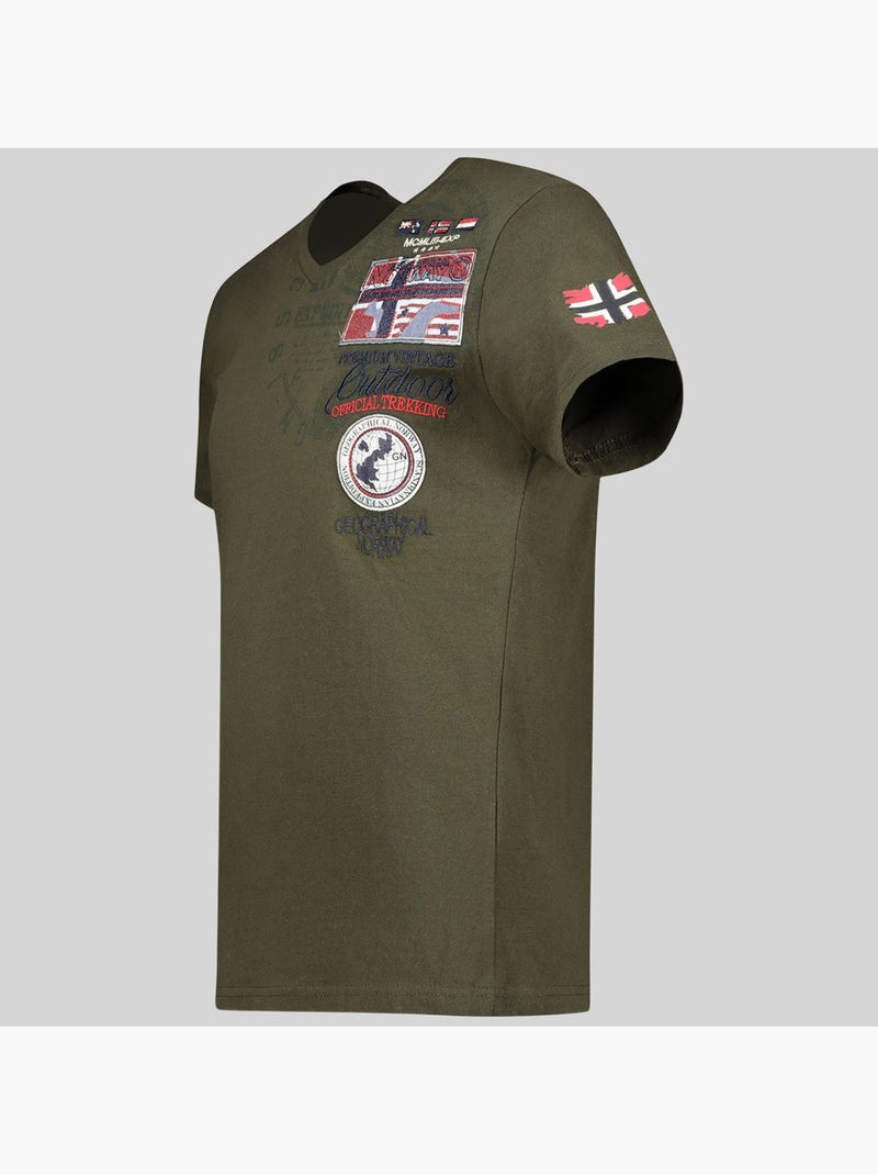 T-shirt jotham – geographical norway Kaki - Kiabi