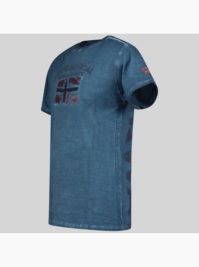T-shirt jotz – geographical norway Bleu - Kiabi