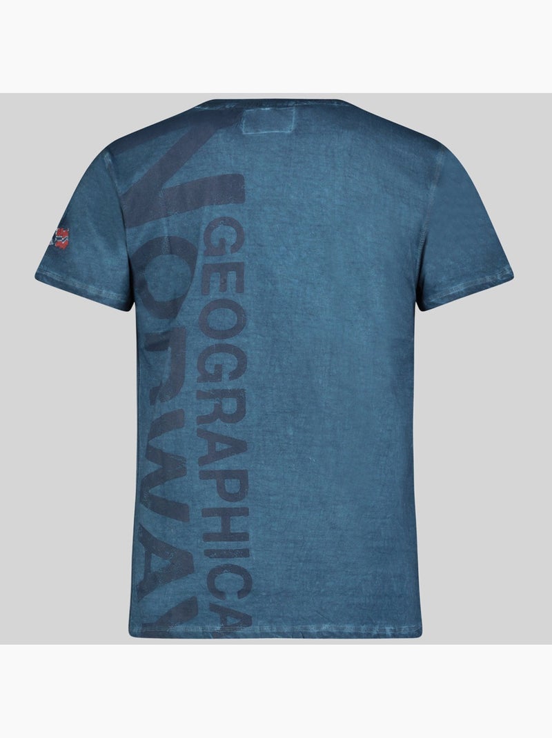 T-shirt jotz – geographical norway Bleu - Kiabi