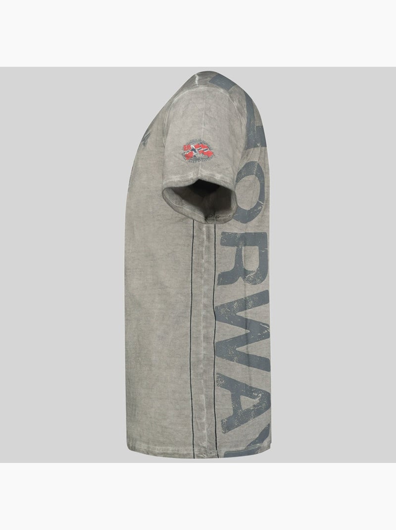 T-shirt jotz – geographical norway Gris clair - Kiabi