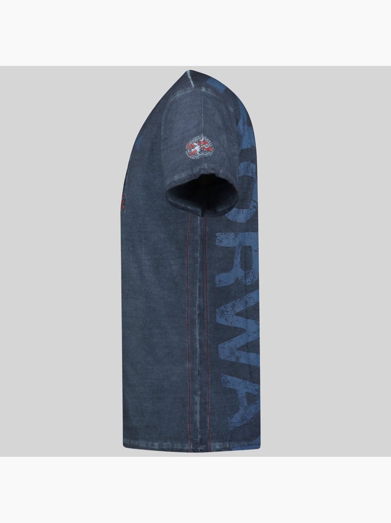 T-shirt jotz – geographical norway Marineblauw - Kiabi