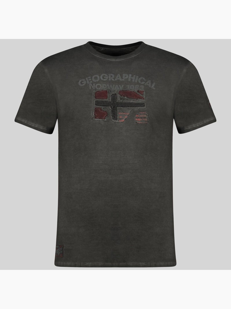 T-shirt jotz – geographical norway Noir - Kiabi