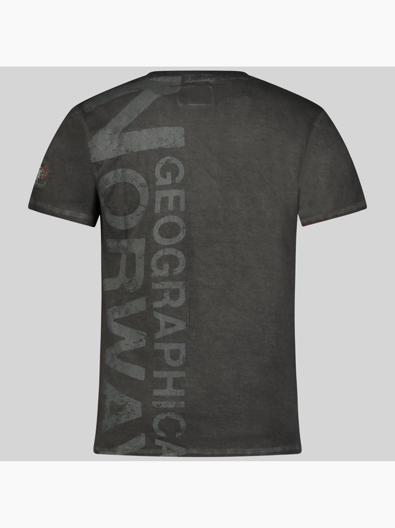 T-shirt jotz – geographical norway Noir - Kiabi