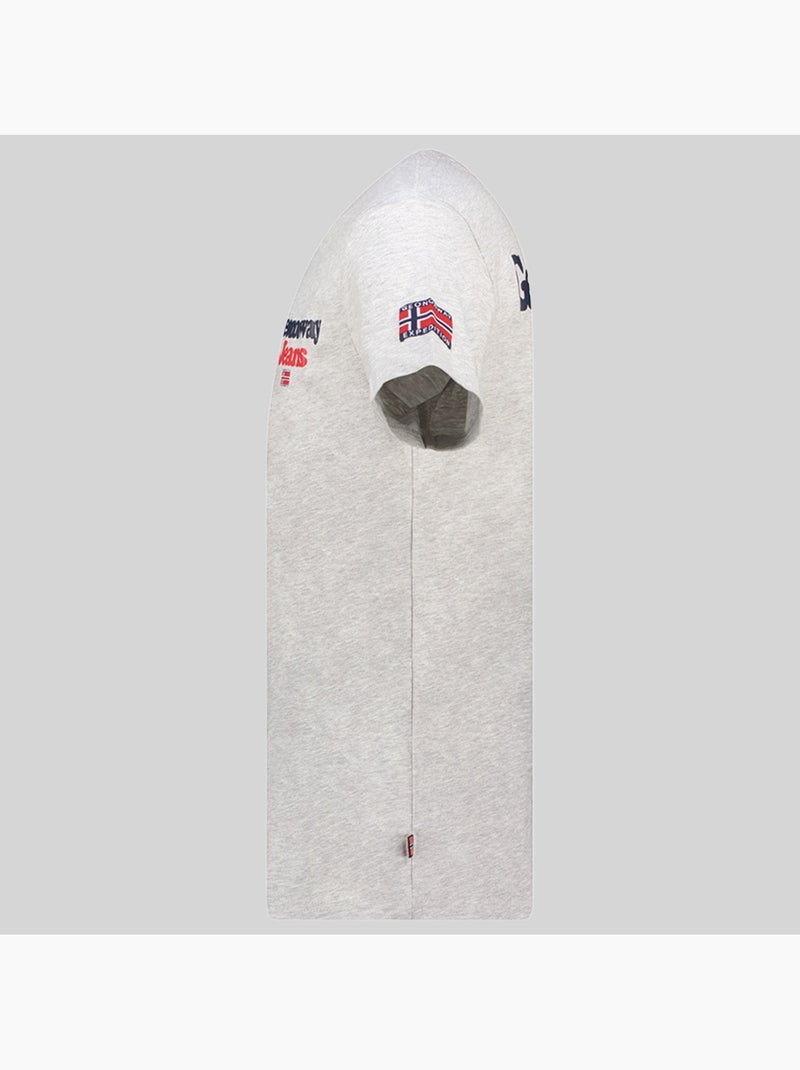 T-shirt joupper – geographical norway Gris clair - Kiabi