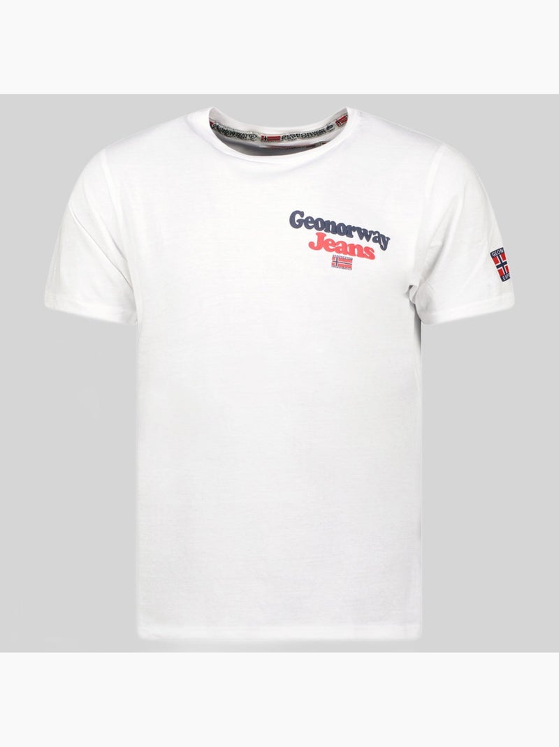 T-shirt joupper – geographical norway Wit - Kiabi