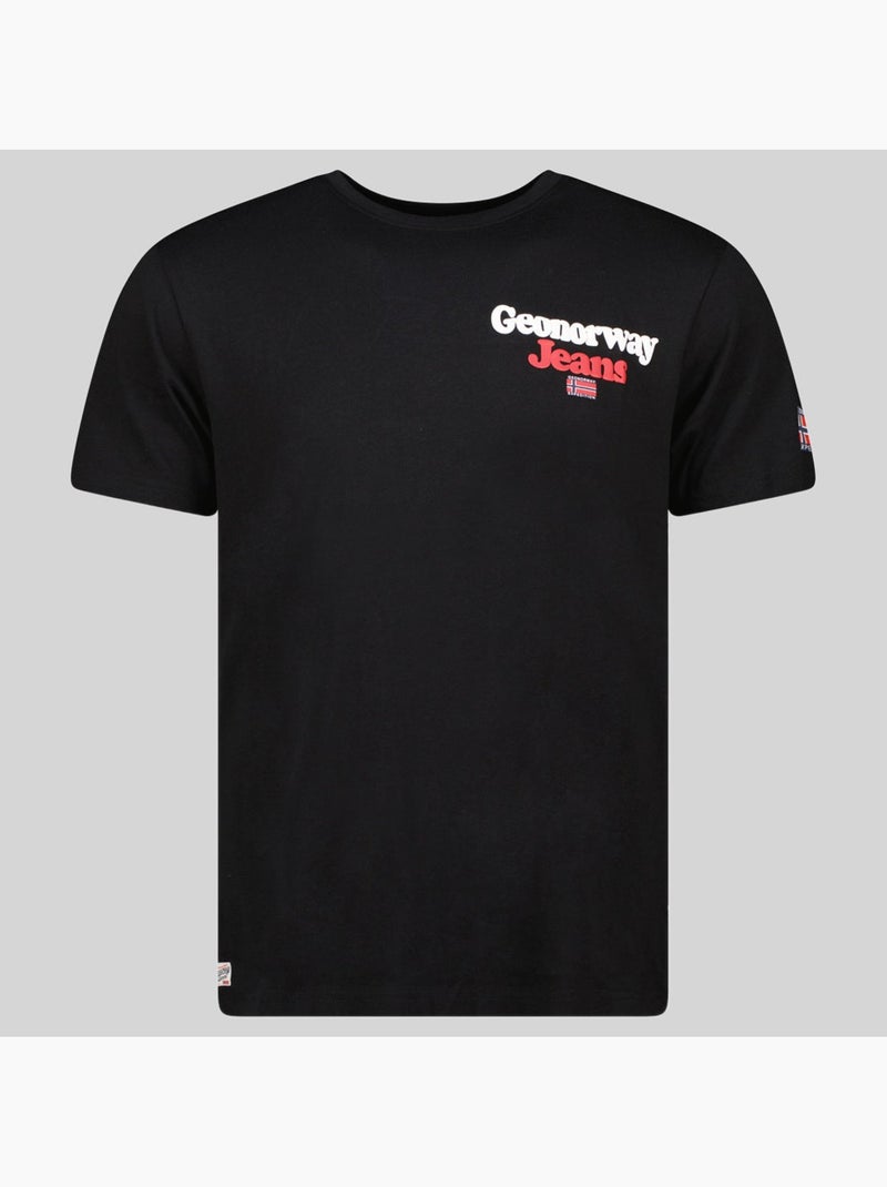 T-shirt joupper – geographical norway Zwart - Kiabi