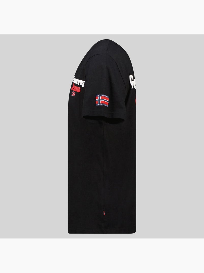 T-shirt joupper – geographical norway Zwart - Kiabi