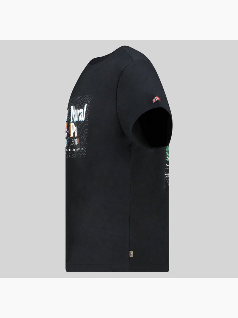 T-shirt jpark – geographical norway Noir - Kiabi