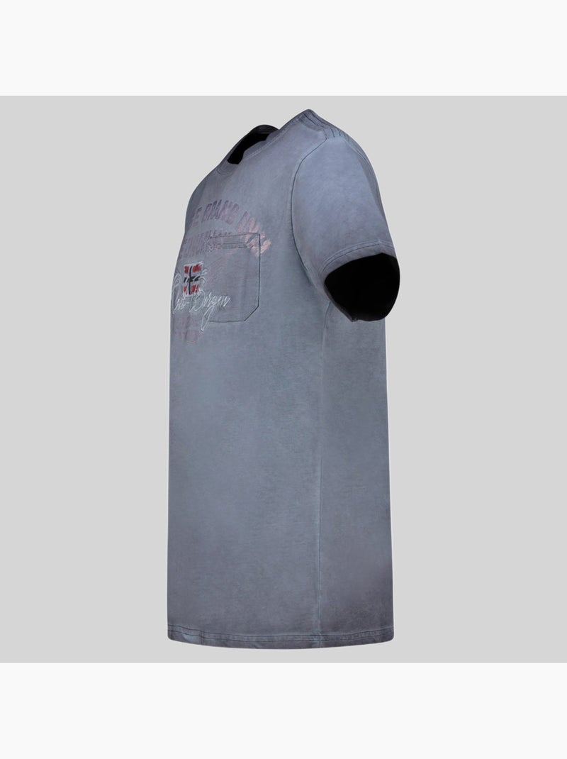 T-shirt jross – geographical norway Bleu marine - Kiabi