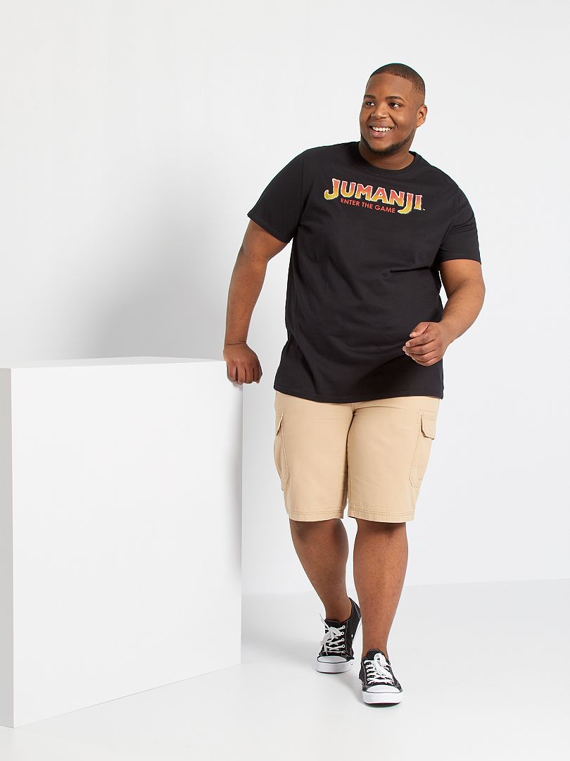 T-shirt 'Jumanji' noir - Kiabi