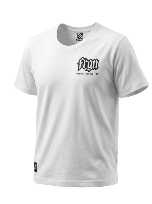 T-shirt junior en coton 140gsm imprimé devant et dos bony freegun - Kiabi T-shirt junior en coton 140gsm imprimé devant et dos bony freegun - Kiabi