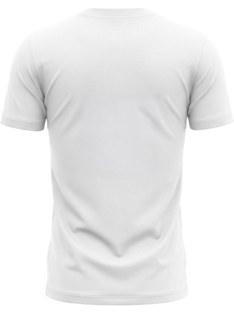 T-shirt junior en jersey 140gsm imprimé devant hawaii freegun Blanc - Kiabi