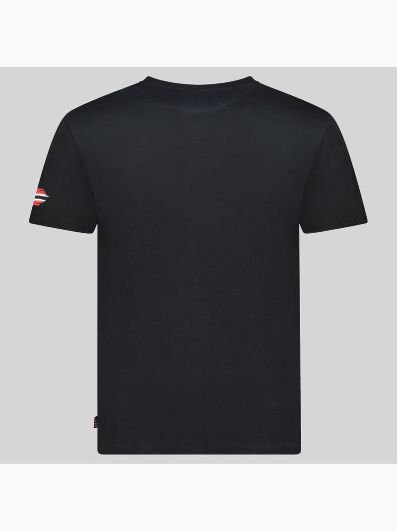 T-shirt junter – geographical norway Zwart - Kiabi