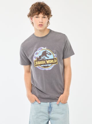T-shirt 'Jurassic World' manches courtes