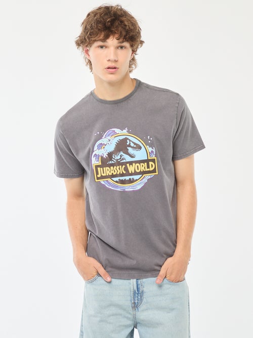 T-shirt 'Jurassic World' manches courtes - Kiabi