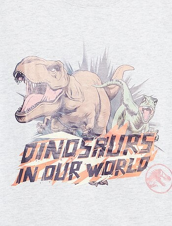 T-shirt 'Jurassic World' met korte mouwen