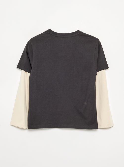 T-shirt 'Jurassic World' met lange mouwen - Kiabi