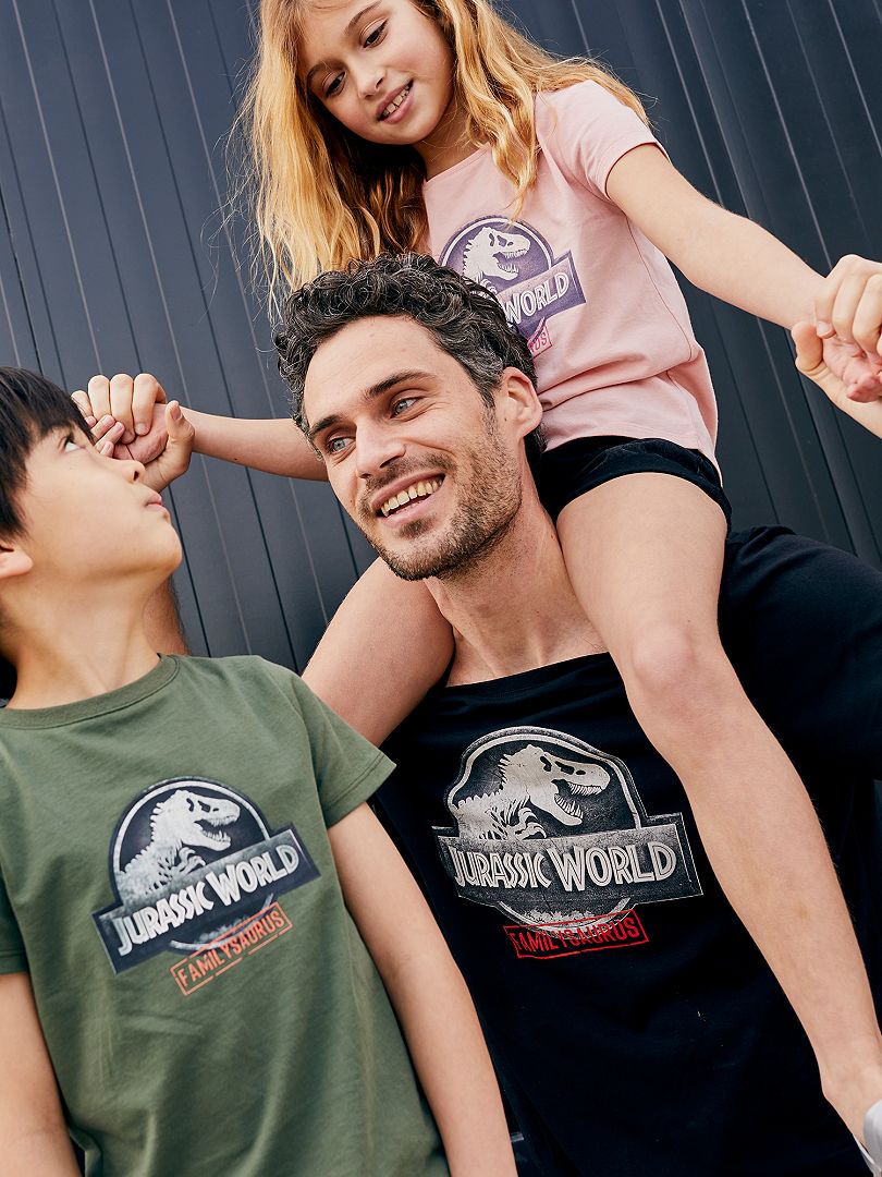 T-shirt 'Jurassic World' noir - Kiabi