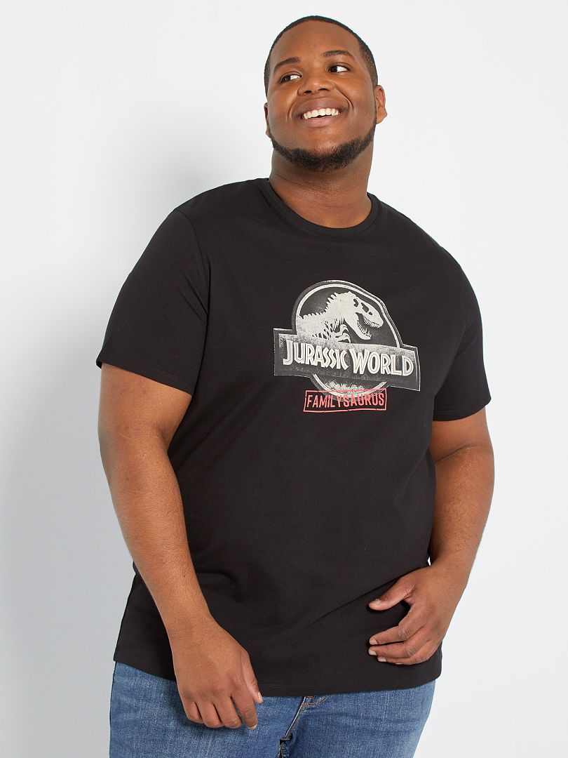 T-shirt 'Jurassic World' ZWART - Kiabi