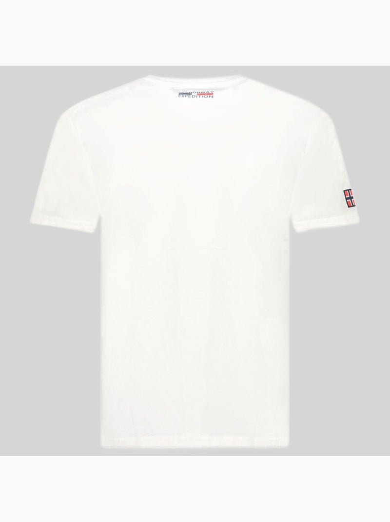 T-shirt jurbank – geographical norway Blanc - Kiabi