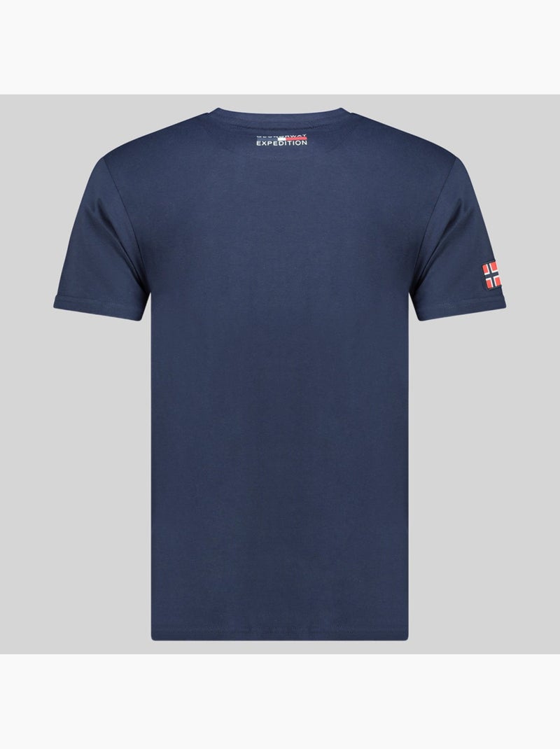 T-shirt jurbank – geographical norway Bleu marine - Kiabi