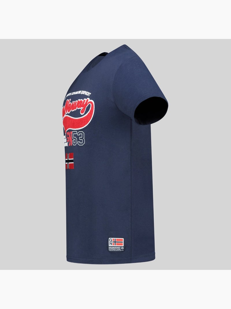 T-shirt jurbank – geographical norway Marineblauw - Kiabi