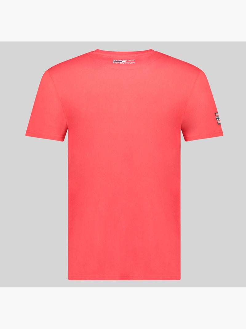 T-shirt jurbank – geographical norway Rood - Kiabi