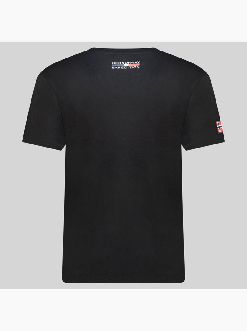 T-shirt jurbank – geographical norway Zwart - Kiabi