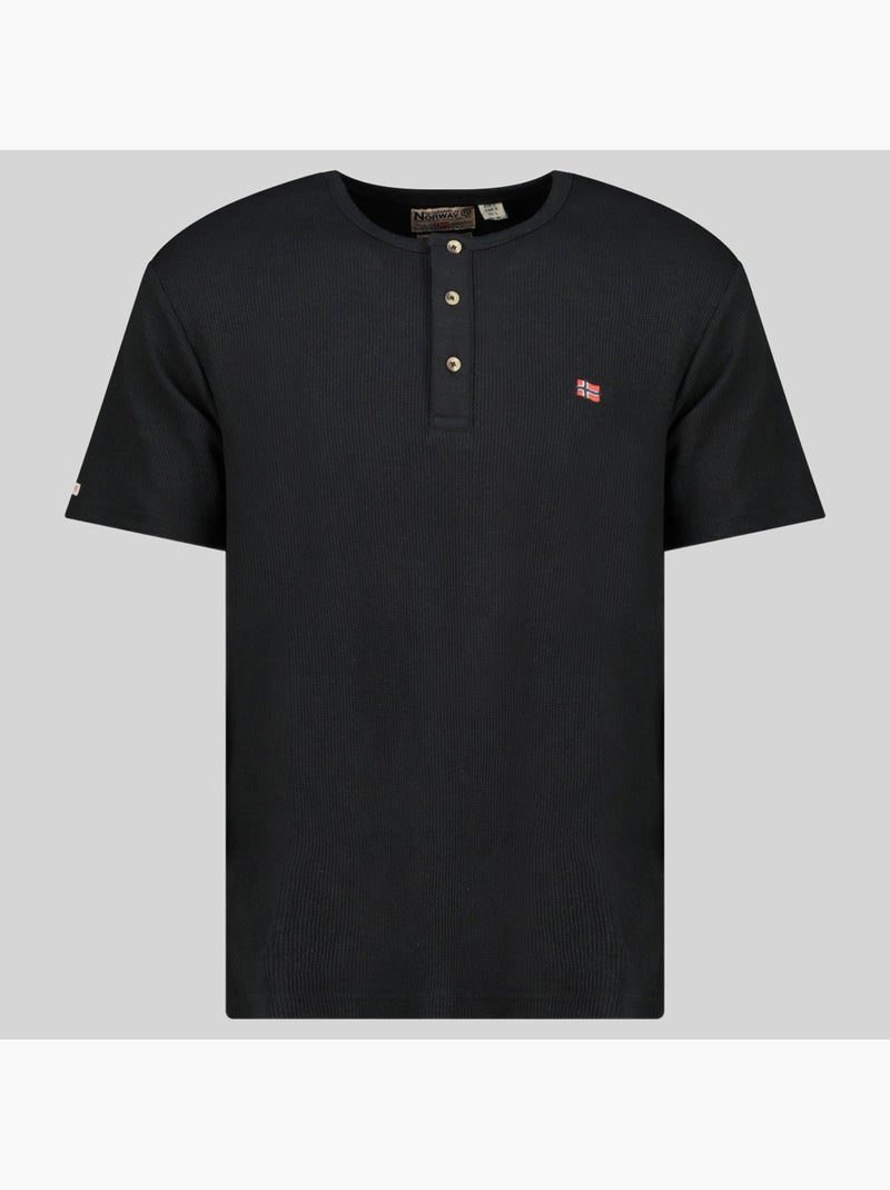 T-shirt jwaffle – geographical norway Noir - Kiabi