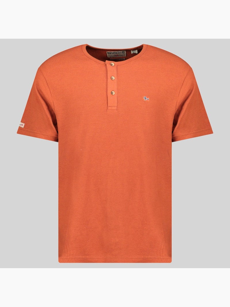 T-shirt jwaffle – geographical norway Terracotta - Kiabi