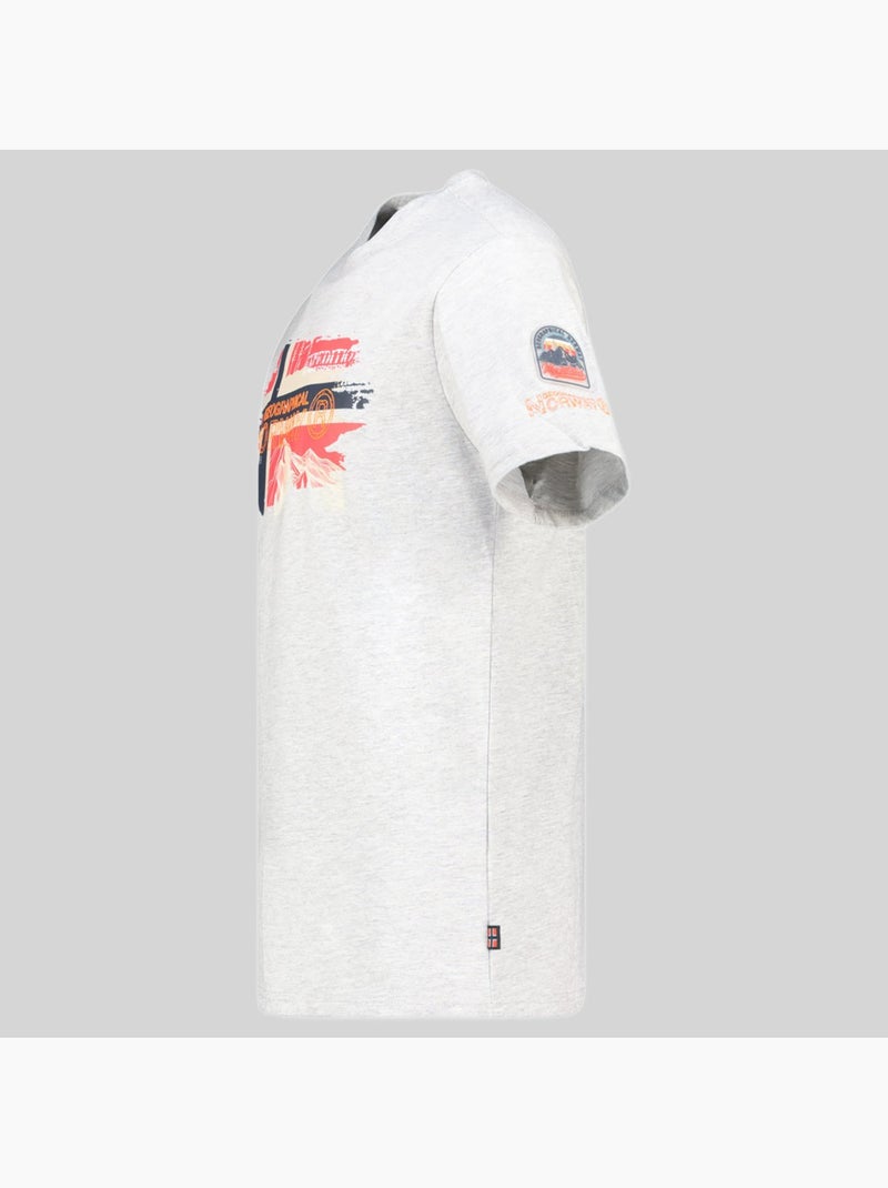 T-shirt jysuis – geographical norway Gris clair - Kiabi