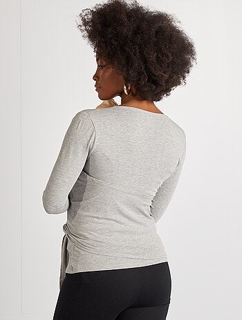 T-shirt kangourou allaitement