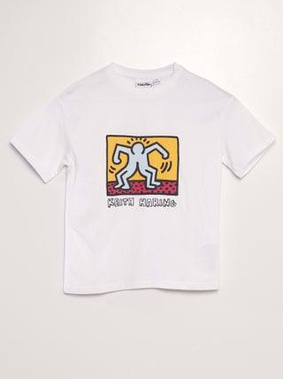 T-shirt 'Keith Haring' à col rond