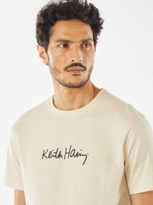 T-shirt 'Keith Haring' manches courtes - Kiabi