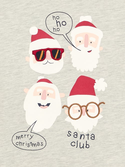 T-shirt 'Kerst' met lange mouwen - Kiabi T-shirt 'Kerst' met lange mouwen - Kiabi