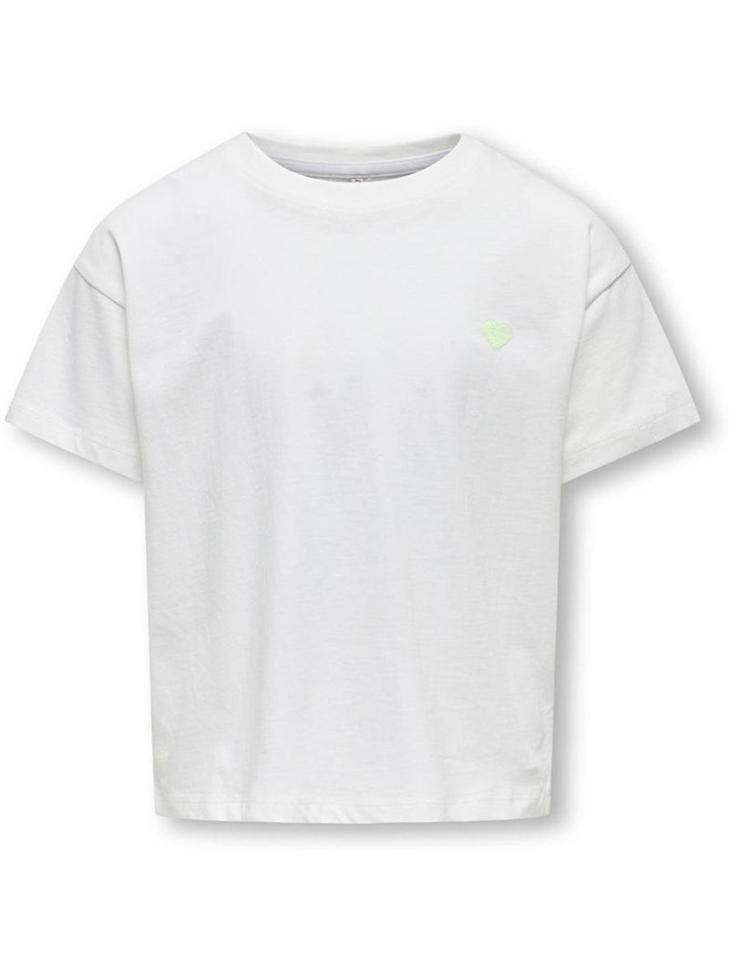 T-shirt Kids ONLY Blanc - Kiabi