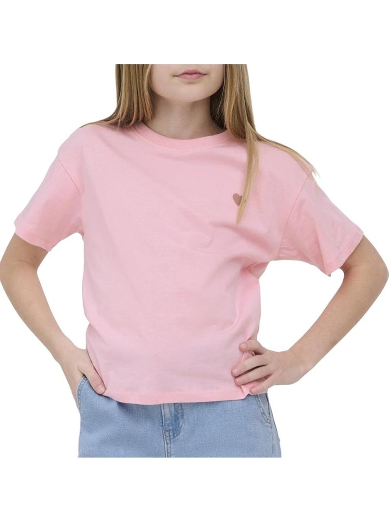 T-shirt kids only Rose - Kiabi