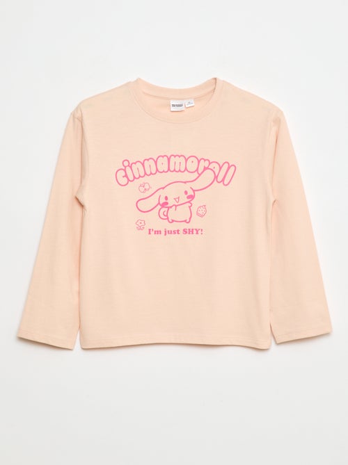 T-shirt 'Kuromi' 'Hello kitty & friends' van katoenjersey - Kiabi