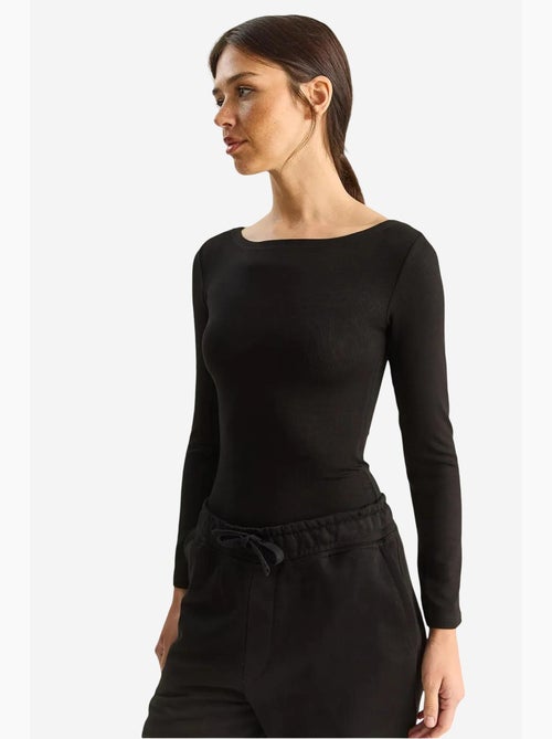T-shirt lange mouwen basic aansluitend lucci - Kiabi T-shirt lange mouwen basic aansluitend lucci - Kiabi