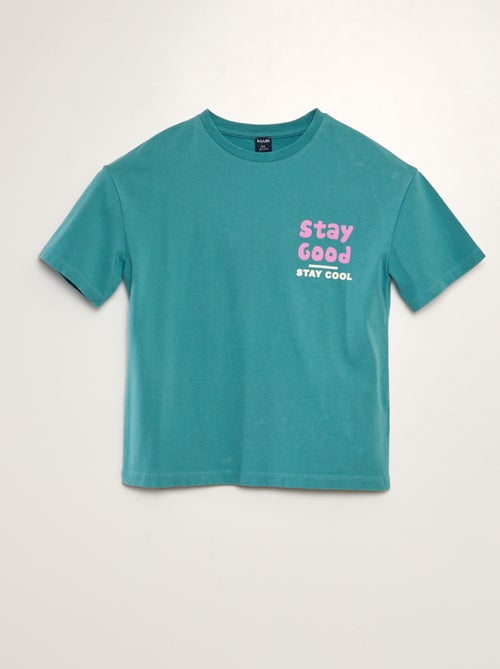 T-shirt large imprimé - Kiabi
