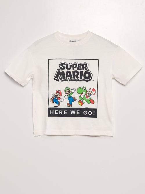 T-shirt large imprimé 'Mario' - Kiabi