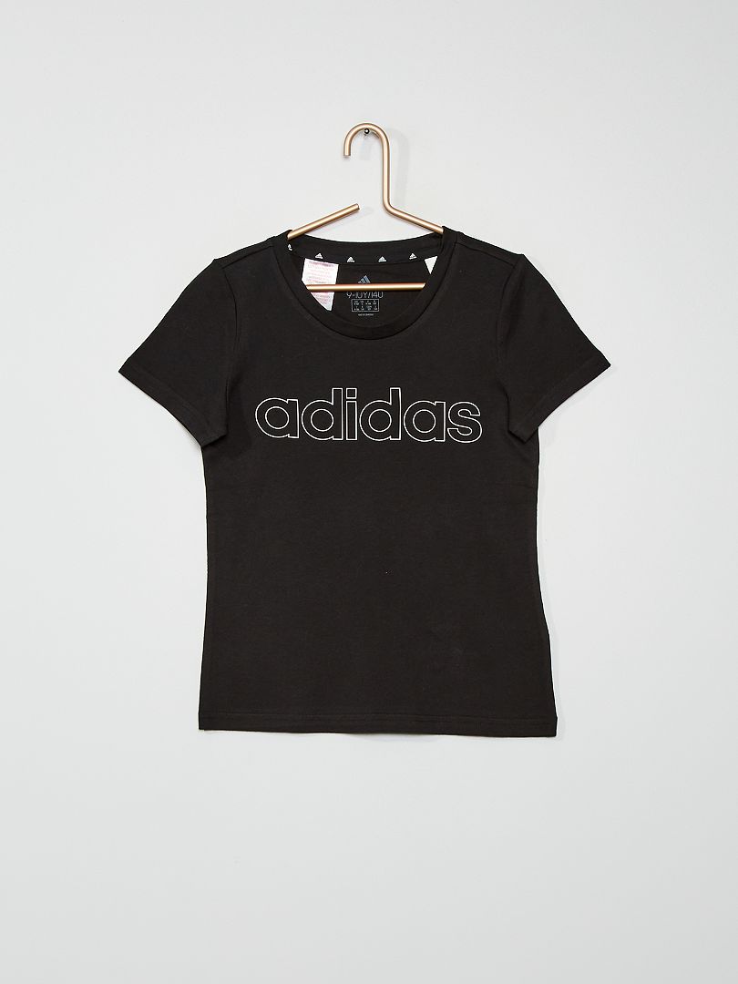 T-shirt logo 'adidas' noir - Kiabi